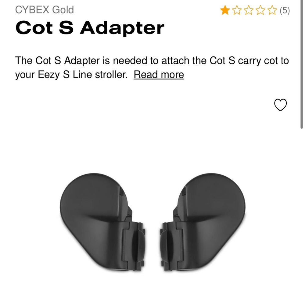Cybex Cot S Adapters